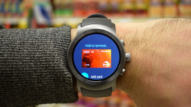 Sử dụng Google Pay trên smartwatch Wear OS 